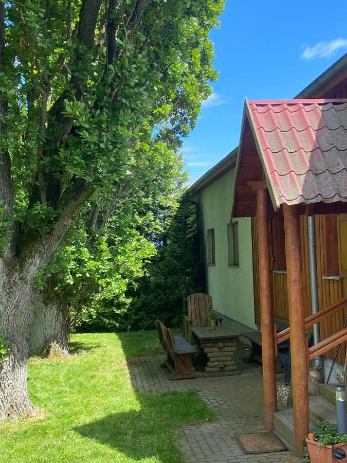Jagdhaus Auf Dem Forsthof Mit Sauna Eckartsberga Екстериор снимка